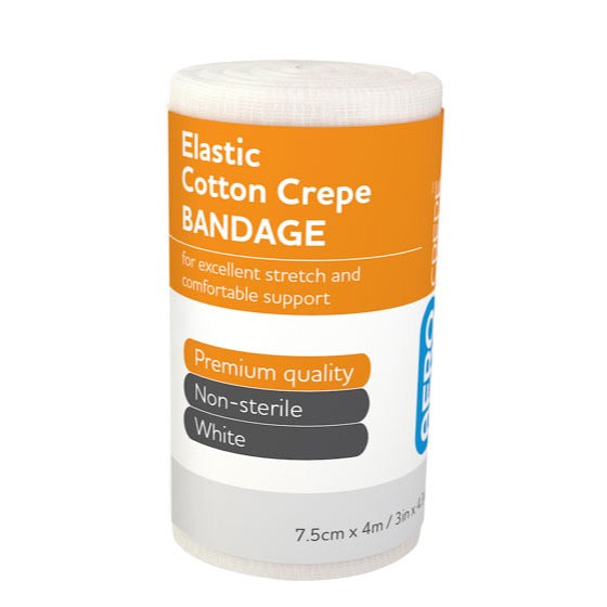 20 x AEROCREPE Elastic Crepe Bandage 7.5cm x 4m